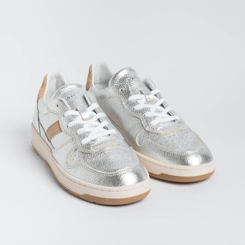 DATE - Sneakers - Court 2.0 - C25HCL - Shiny Argento Scarpe Donna DATE - Collezione Donna