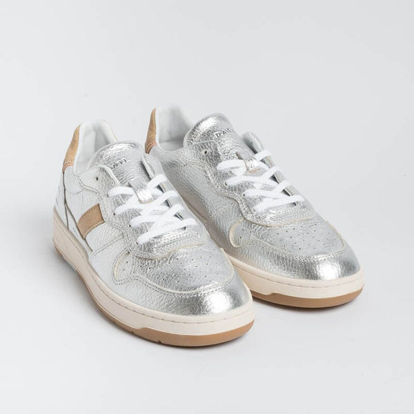 DATE - Sneakers - Court 2.0 - C25HCL - Shiny Argento Scarpe Donna DATE - Collezione Donna