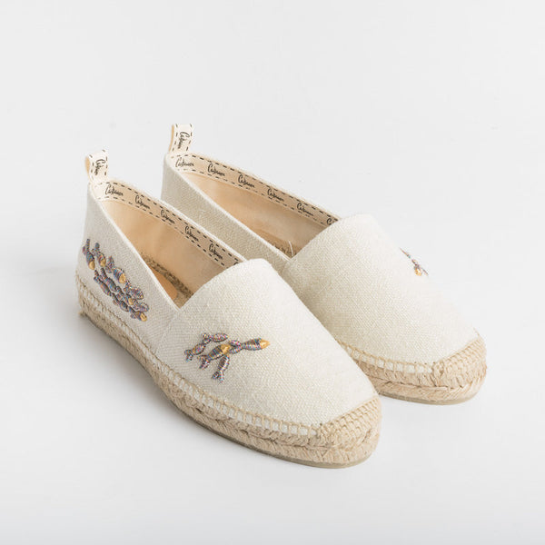CASTAÑER - Espadrillas - KENDA - Bianco Fish Scarpe Donna CASTAÑER