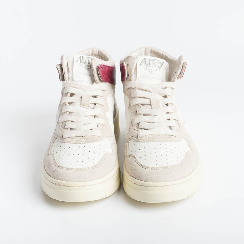 AUTRY - AUMW GS08 - MID WOM GOAT - Bianco Ametista Scarpe Donna AUTRY - Collezione donna