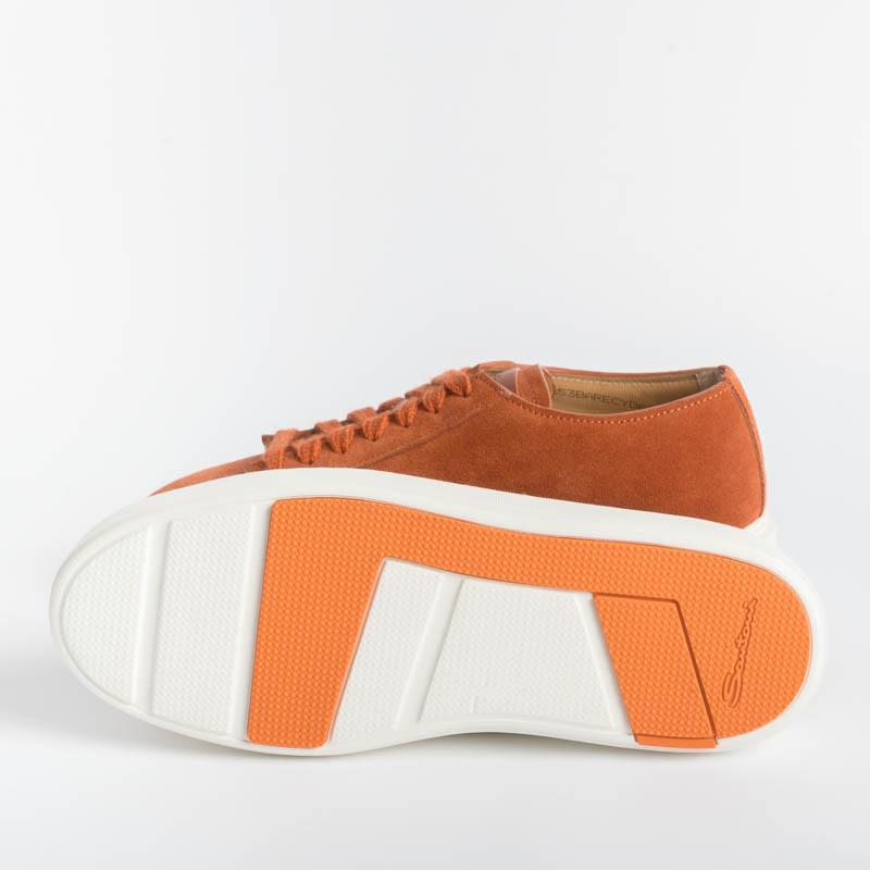 SANTONI CLEANICON - CYDA - Sneakers - Arancione Scarpe Donna Santoni - Collezione Donna