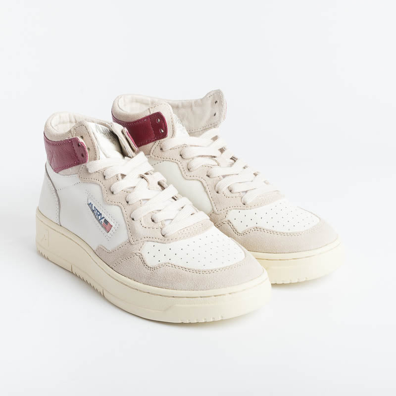 AUTRY - AUMW GS08 - MID WOM GOAT - Bianco Ametista Scarpe Donna AUTRY - Collezione donna