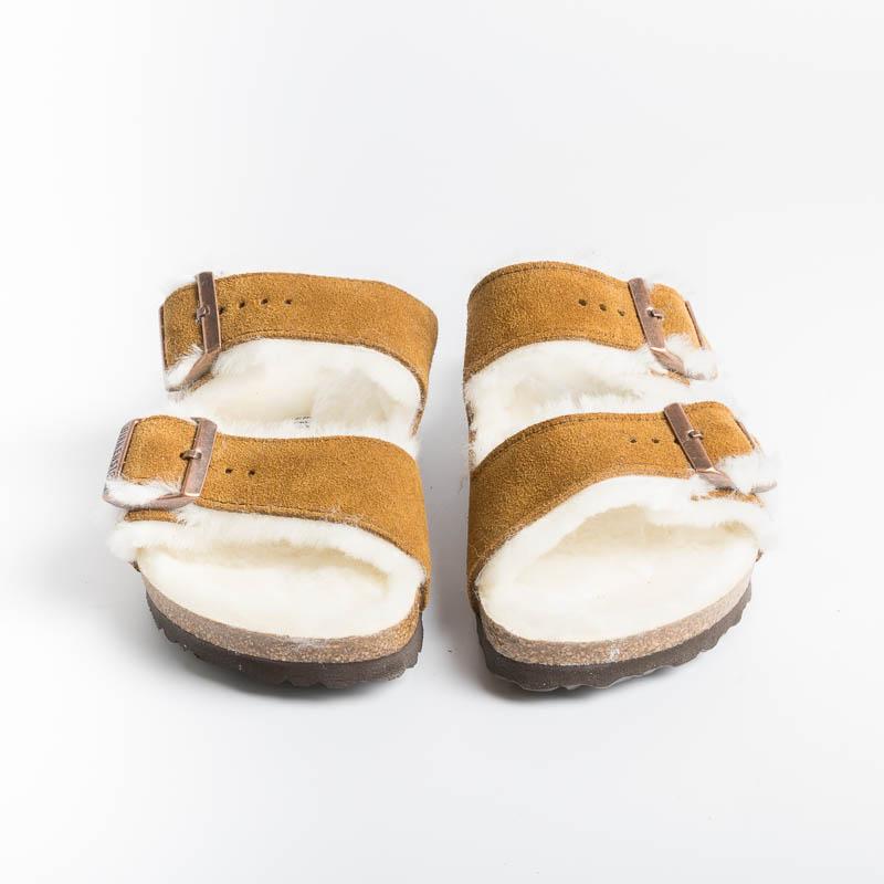 BIRKENSTOCK - 1001135 - Arizona Fur - Mink Scarpe Donna BIRKENSTOCK