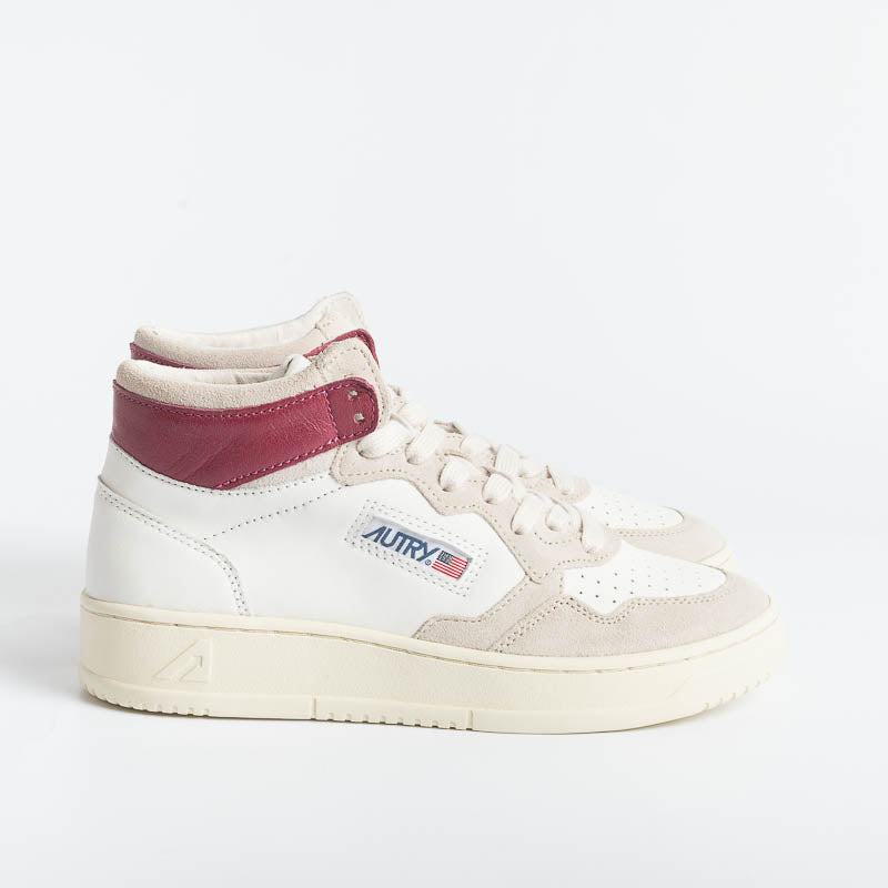 AUTRY - AUMW GS08 - MID WOM GOAT - Bianco Ametista Scarpe Donna AUTRY - Collezione donna