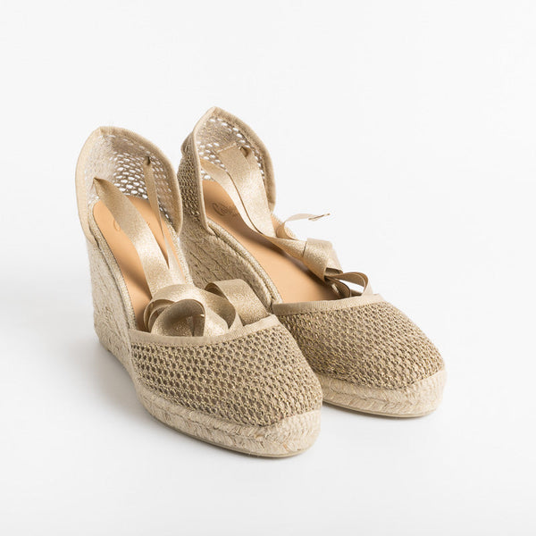 CASTAÑER - Espadrillas - Coral8 - Oro Scarpe Donna CASTAÑER