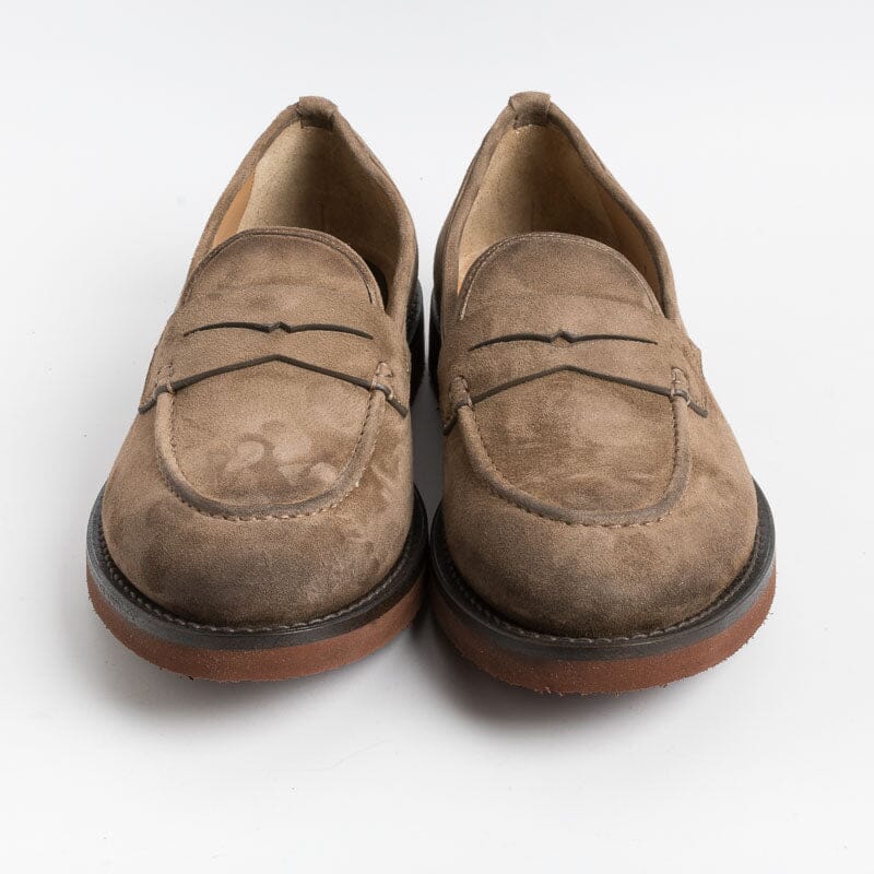 FABI - Mocassino -FU0465A - Camoscio Cognac Scarpe Uomo FABI