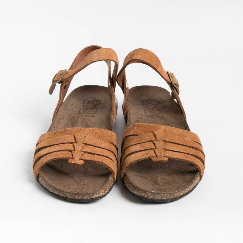 BOSABO - Sandali bassi - 478 - Nocciola Scarpe Donna BOSABO