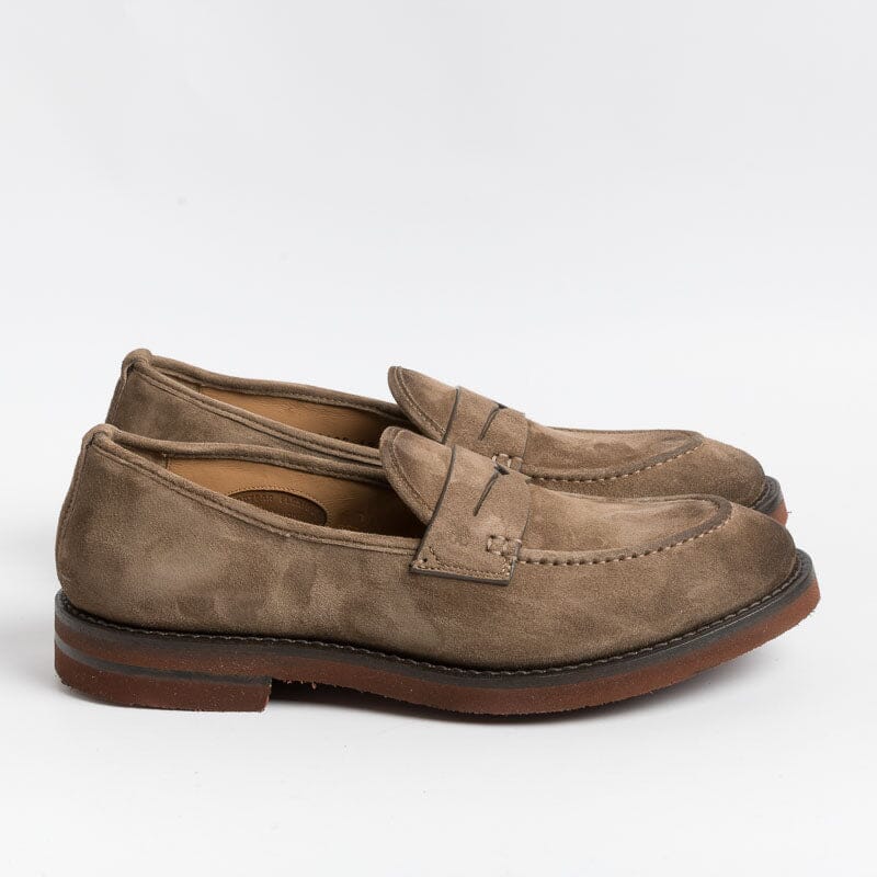 FABI - Mocassino -FU0465A - Camoscio Cognac Scarpe Uomo FABI