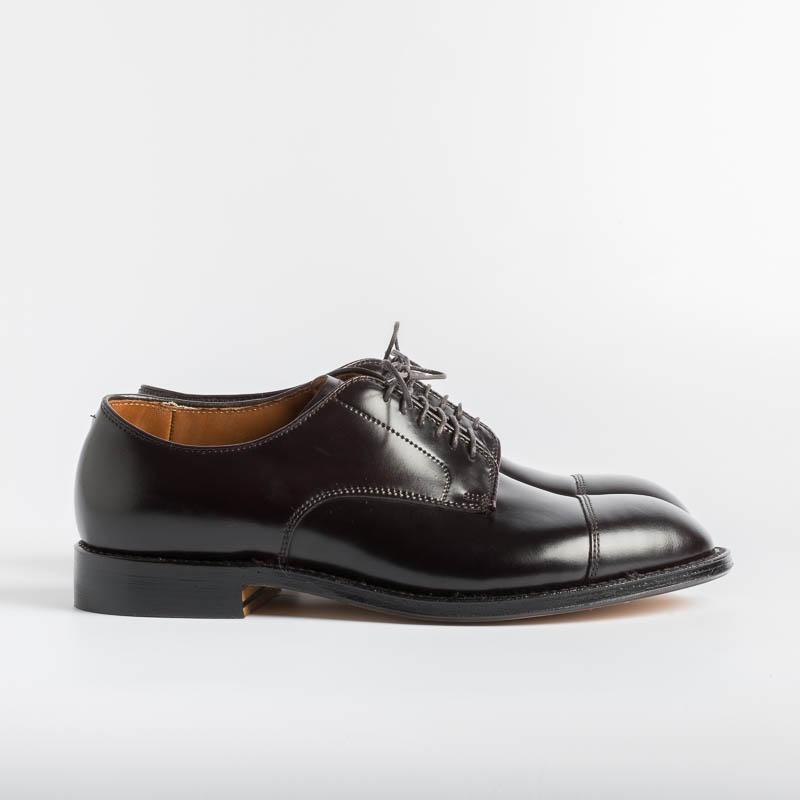 Copia del ALDEN - 5666 - Derby Modified (Ergonomica)- Cordovan Colore 8 - Chiama per acquistare Scarpe Uomo Alden