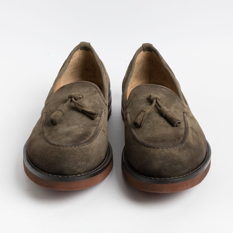 FABI - Mocassino -FU0466A - Camoscio Marrone Foresta Scarpe Uomo FABI