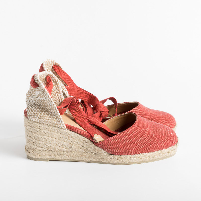 CASTAÑER - Espadrillas - Carina6 - Rosso Scarpe Donna CASTAÑER