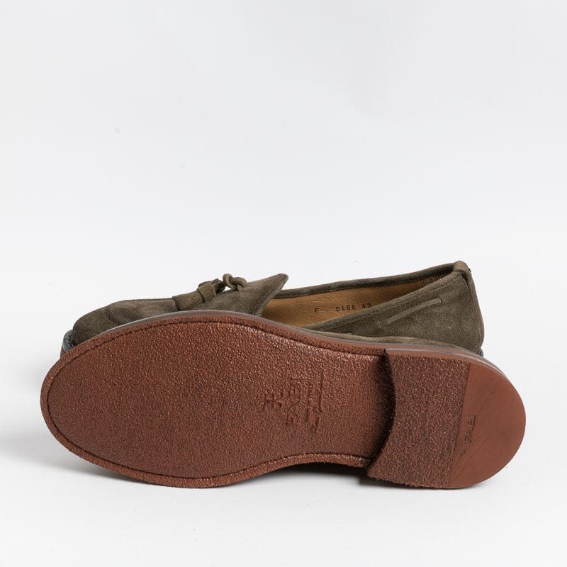 FABI - Mocassino -FU0466A - Camoscio Marrone Foresta Scarpe Uomo FABI