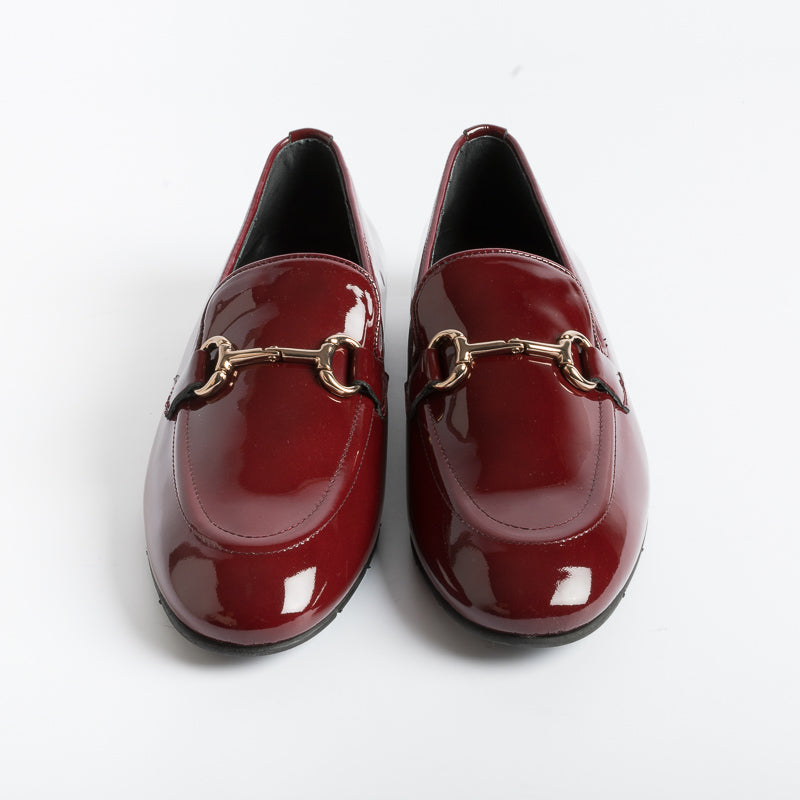 POESIE VENEZIANE - Mocassino - JJA65 - Vernice Bordeaux Scarpe Donna POESIE VENEZIANE - Collezione Donna
