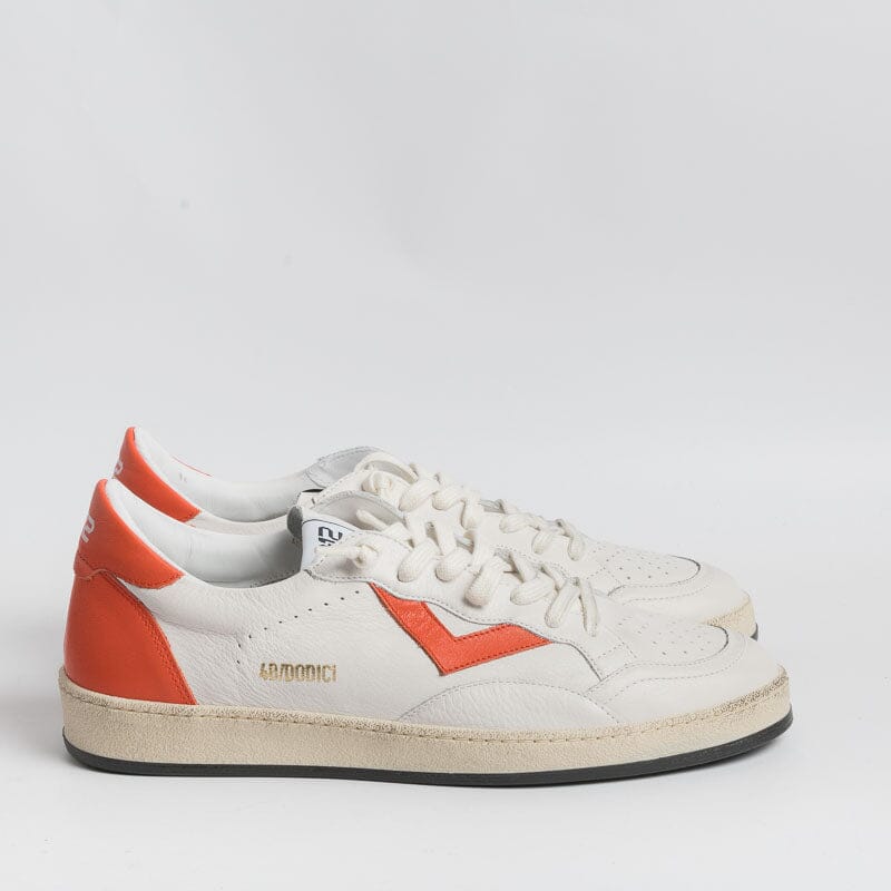 4B12 - Sneakers - Play U27 - White Red Men Shoes 4B12 - MEN COLLECTION