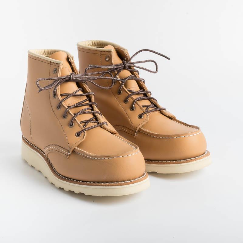 RED WING -Stivaletto 3383 Moc Toe - Tan
