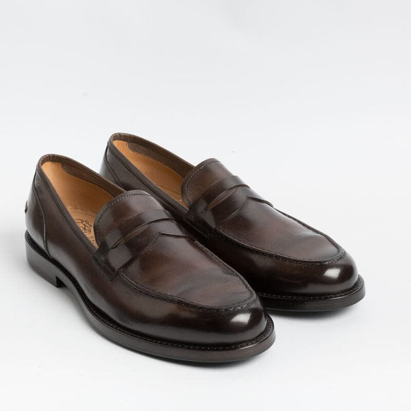 ALBERTO FASCIANI - Loafer - 57020 - Edison - Mahogany Men's Shoes ALBERTO FASCIANI