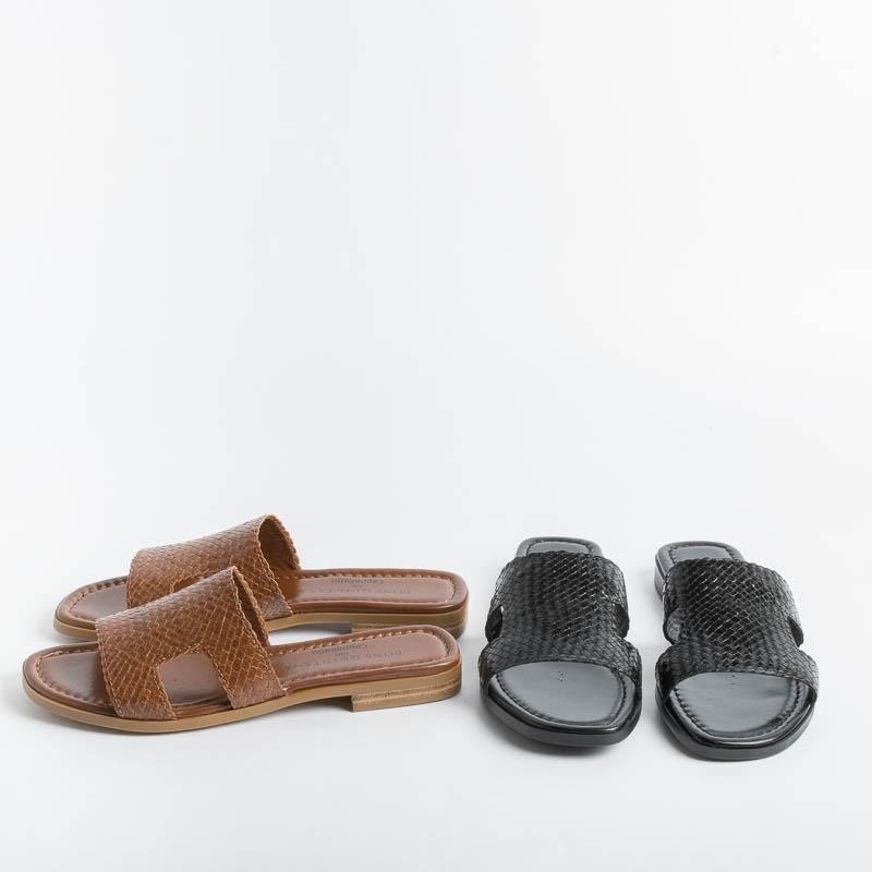 PONS QUINTANA - Sandals EMY 8428 - Black Shoes Woman PONS QUINTANA