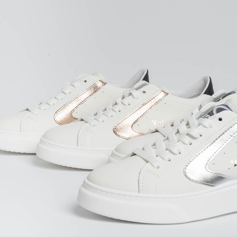 VALSPORT - Sneakers Tournament up - VT2215W - Bianco Laminato argento Scarpe Donna VALSPORT 1920