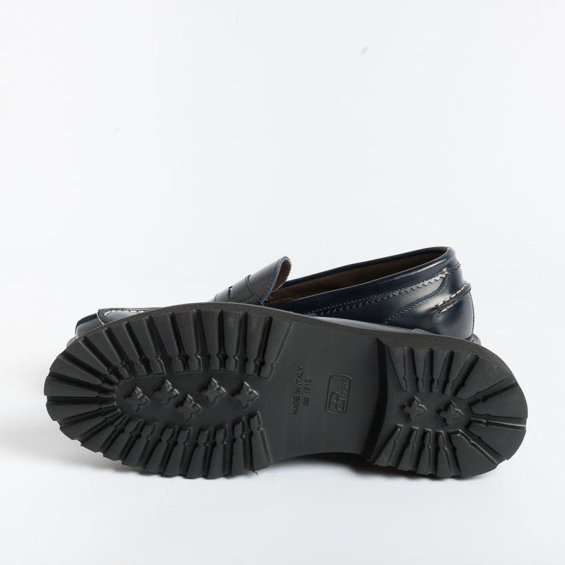 SEBOY'S - Mocassino - 254 - Horse Blu Scarpe Donna SEBOY'S