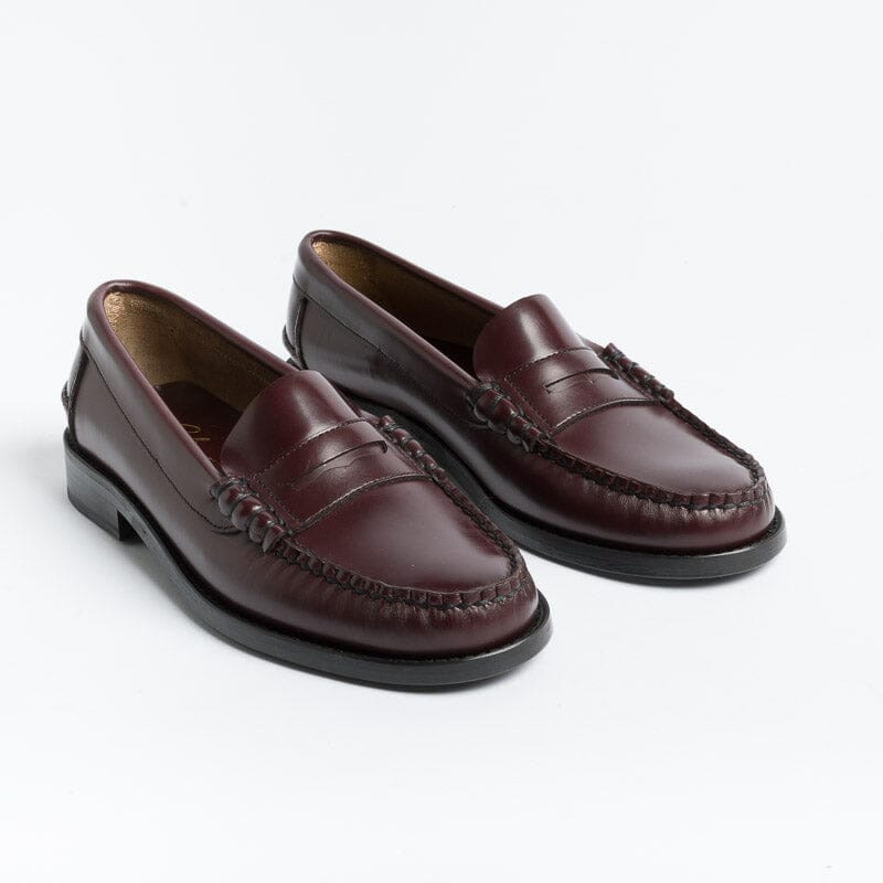 GIL'S - Mocassino - Pelle Prugna Scarpe Donna GIL'S - Collezione Donna