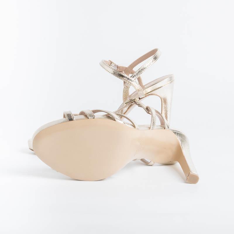 Cappelletto 1948 - Sandali Lilyan3 - Laminato Platino Scarpe Donna CAPPELLETTO 1948