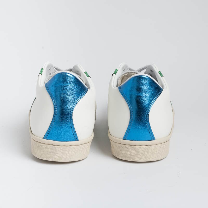 VALSPORT - Sneakers Tournament - VT2210W - White green bluette Shoes Woman VALSPORT 1920