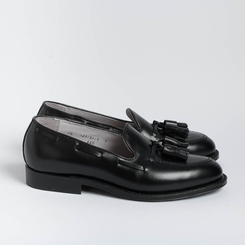 ALDEN - 660 Mocassino Tassel - Vitello Nero Scarpe Uomo Alden