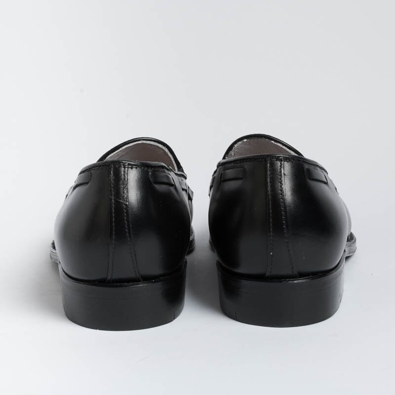 ALDEN - 660 Tassel Moccasin - Black Calf Men's Shoes Alden