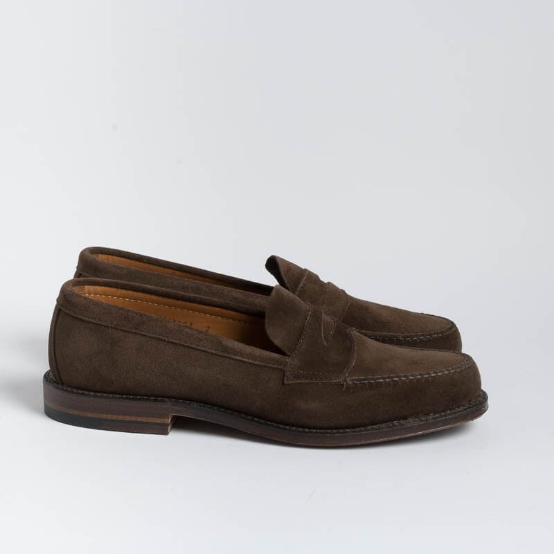 ALDEN - 6245F - Mocassino - Camoscio marrone Scarpe Uomo Alden