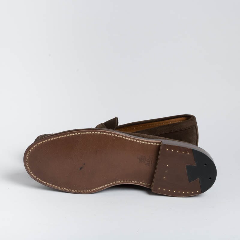 ALDEN - 6245F - Mocassino - Camoscio marrone Scarpe Uomo Alden