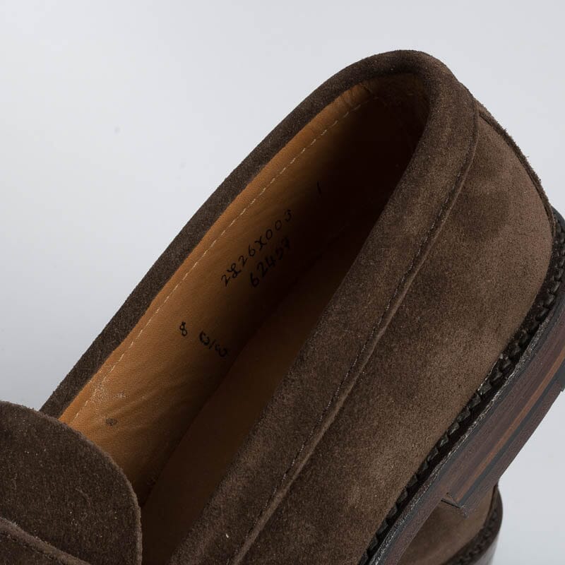 ALDEN - 6245F - Mocassino - Camoscio marrone Scarpe Uomo Alden