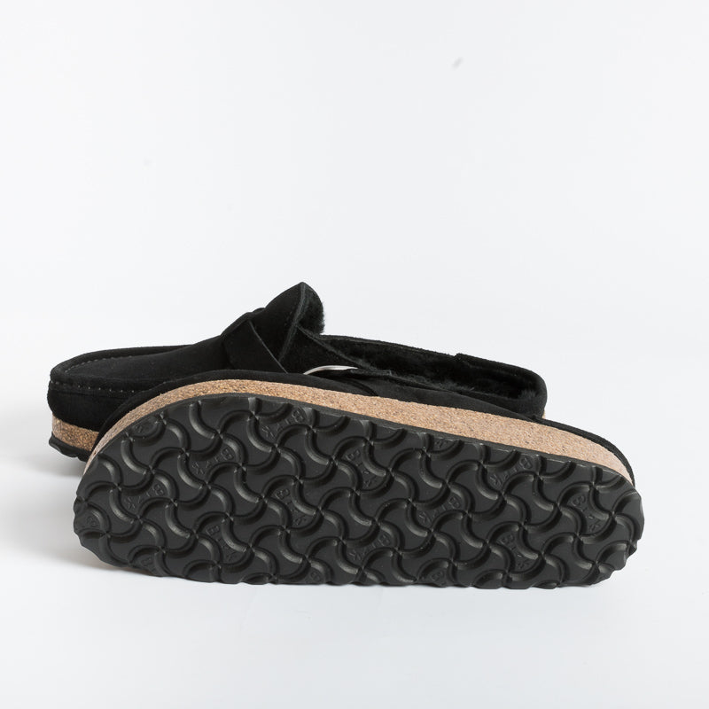 BIRKENSTOCK - 1018126 - Buckley - Shearling Nero Scarpe Donna BIRKENSTOCK