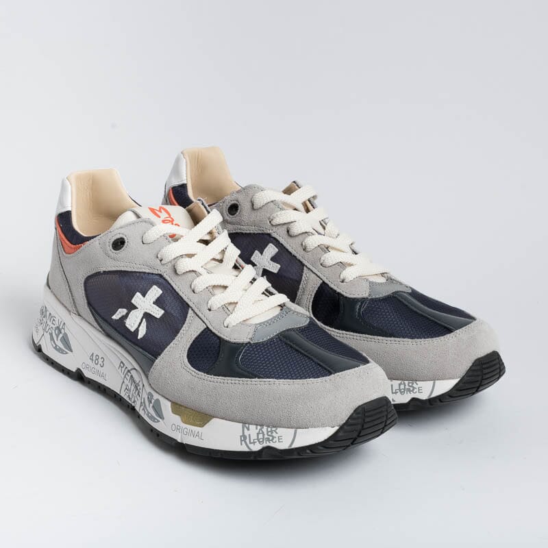 PREMIATA - Sneakers - MASE 6154 - Blu Grigio Scarpe Uomo Premiata - Collezione Uomo