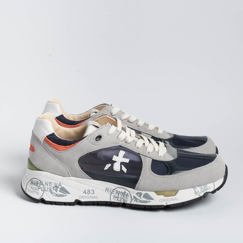 PREMIATA - Sneakers - MASE 6154 - Blu Grigio Scarpe Uomo Premiata - Collezione Uomo