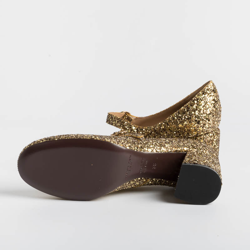 ROBERTO FESTA - Mary Jane - Rupert Cristal Oro Scarpe Donna Roberto Festa