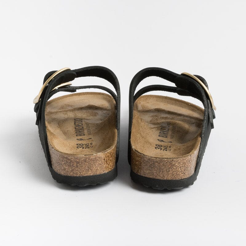 BIRKENSTOCK - 1023290 - Arizona Big Buckle - Nero Oro Scarpe Donna BIRKENSTOCK