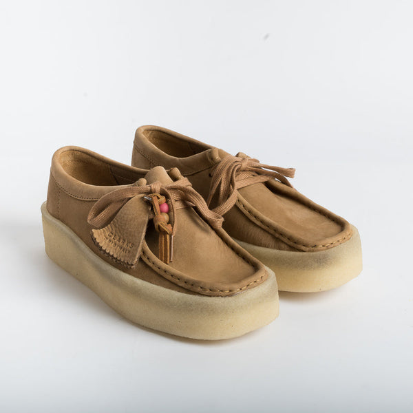 Clarks - WallabeeCup - Tan Nabuck Scarpe Donna CLARKS - Collezione Donna