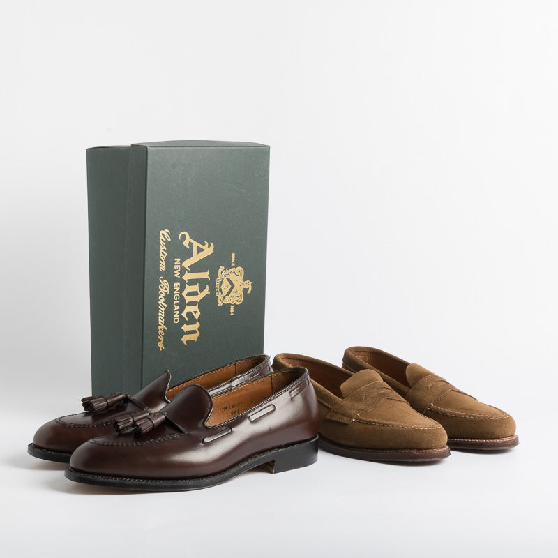 ALDEN - 561 - Mocassino Tassel/nappine - Pelle Marrone Scarpe Uomo Alden