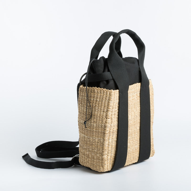 MUUÑ - Zaino Rafia Pack - Naturale Borse MUUÑ