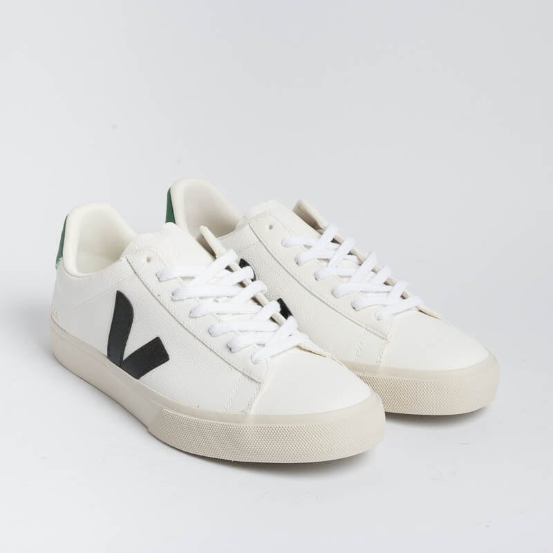 VEJA - Sneakers Campo - Bianco Nero Scarpe Uomo VEJA - Collezione Uomo