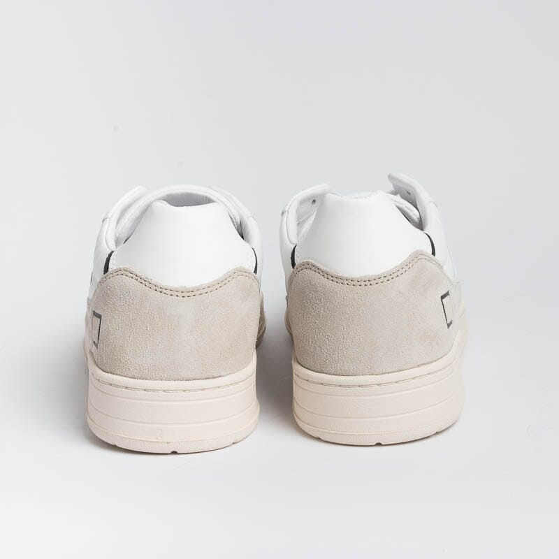 DATE - Sneakers - Court 2.0 - C2WCIN - Bianco Tortora Scarpe Uomo DATE - Collezione Uomo