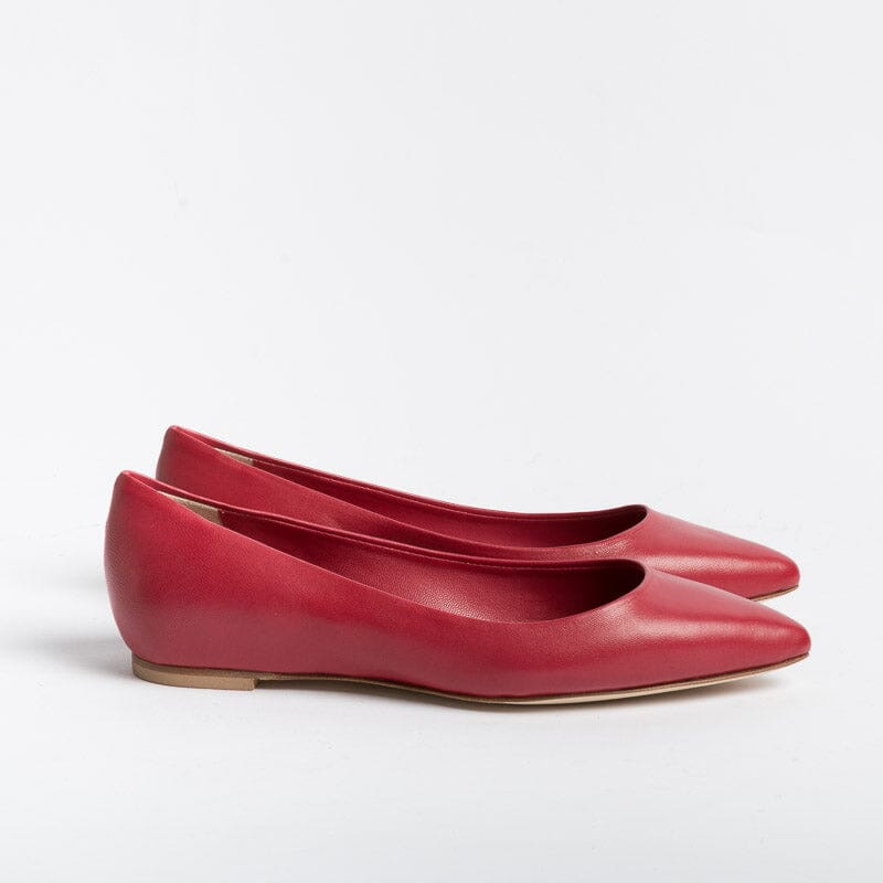 L' ARIANNA - Ballerina BL1011 - Berlino Rosso Scarpe Donna L'Arianna
