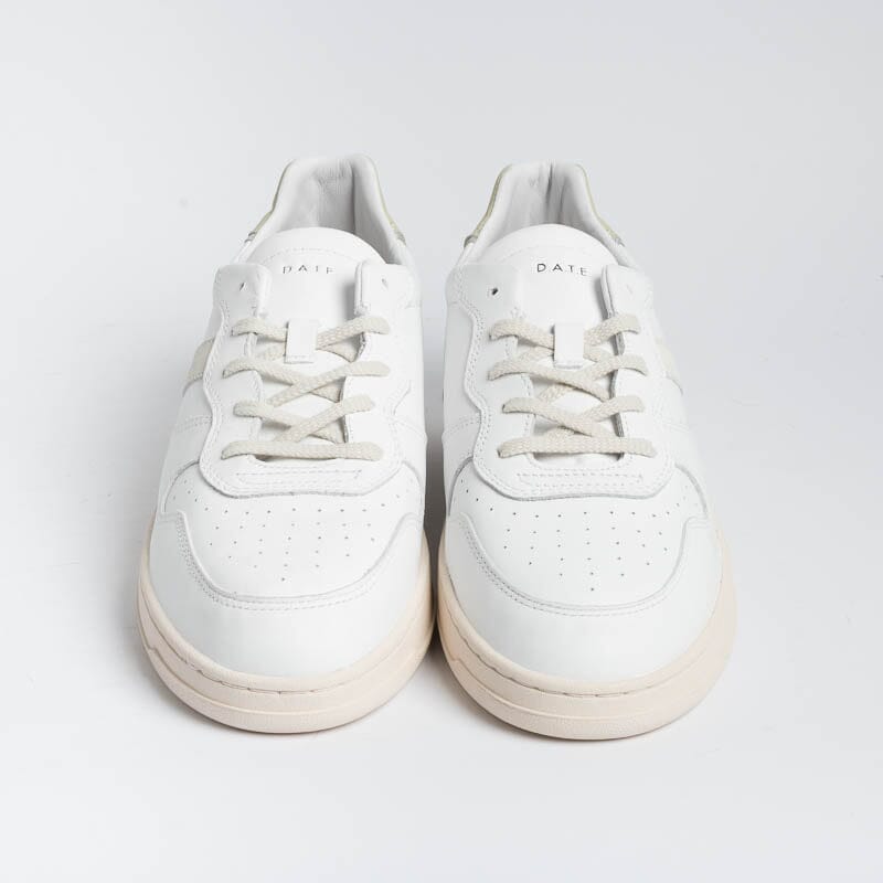 DATE - Sneakers - Court 2.0 - C2VCWG - Bianco Verde Scarpe Uomo DATE - Collezione Uomo
