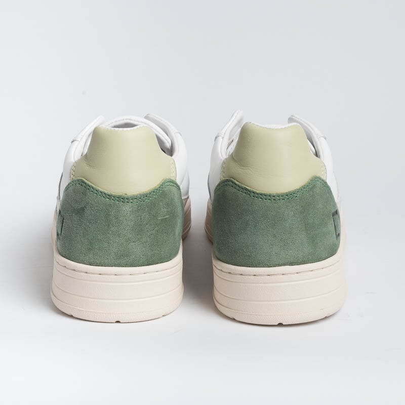 DATE - Sneakers - Court 2.0 - C2VCWG - Bianco Verde Scarpe Uomo DATE - Collezione Uomo