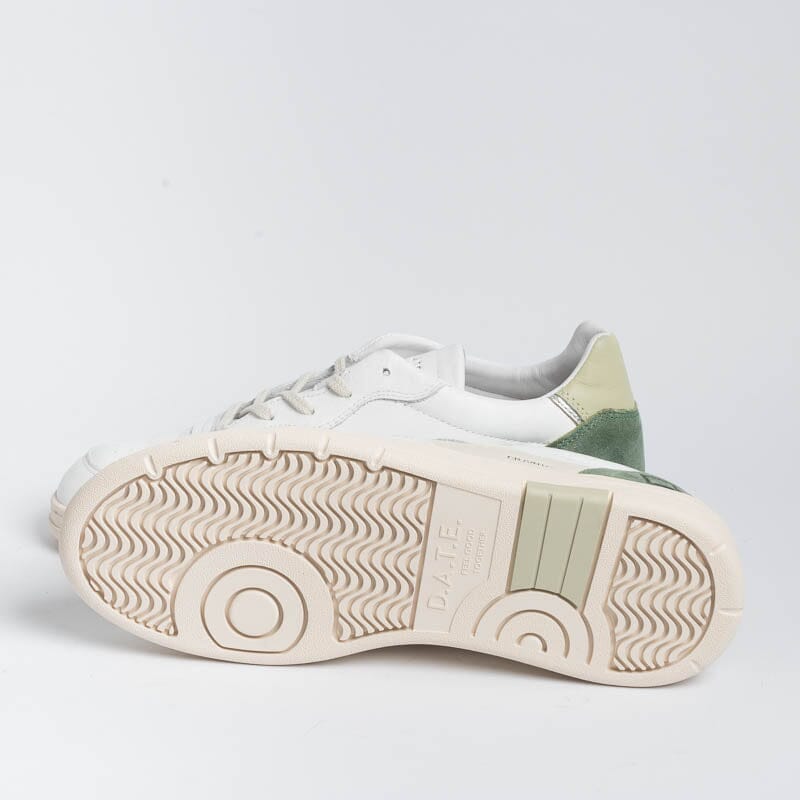 DATE - Sneakers - Court 2.0 - C2VCWG - Bianco Verde Scarpe Uomo DATE - Collezione Uomo