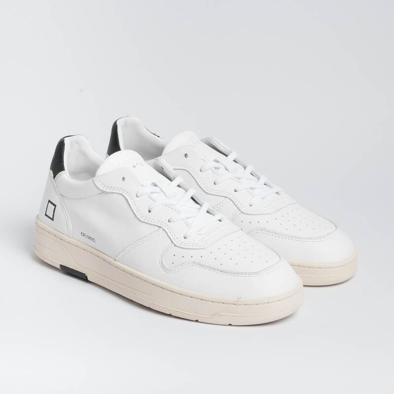 DATE - Sneakers - Mono - CRMNWB - White Black Man Shoes DATE - Man Collection