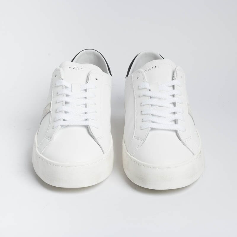 DATE - Sneakers - Hill Low - HLCAWB - White Black Man Shoes DATE - Man Collection