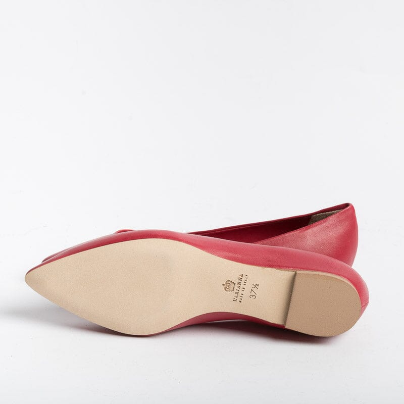 L' ARIANNA - Ballerina BL1011 - Berlino Rosso Scarpe Donna L'Arianna