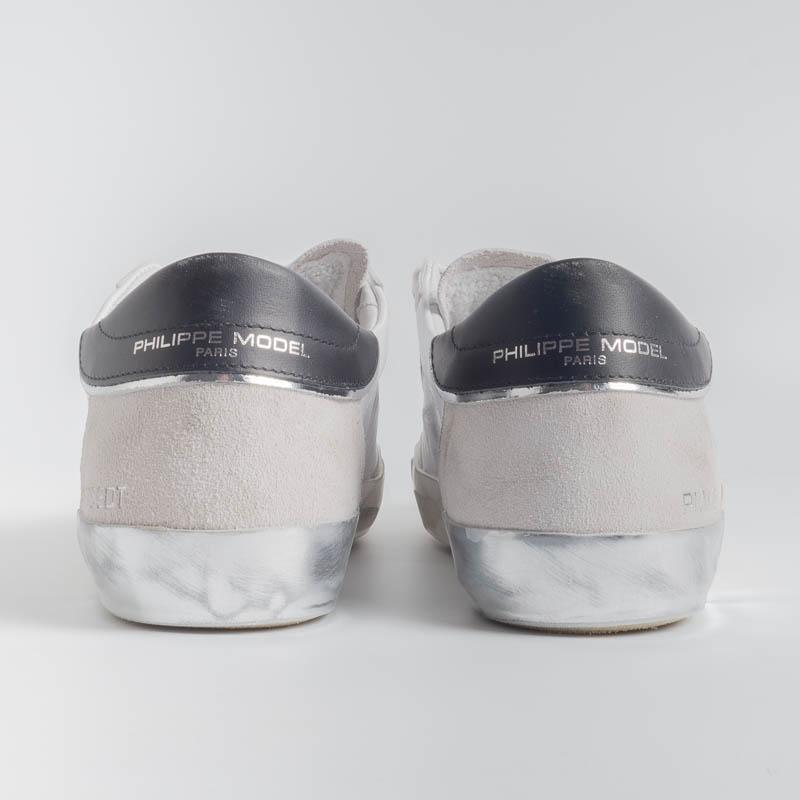 PHILIPPE MODEL - PRLD MA02 - ParisX - Bianco Nero Scarpe Donna Philippe Model Paris
