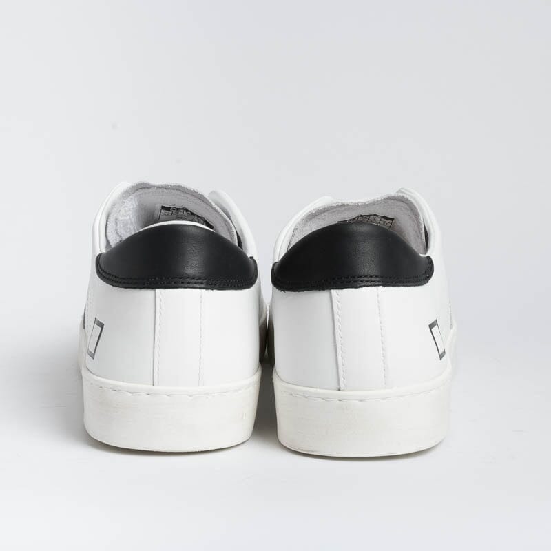 DATE - Sneakers - Hill Low - HLCAWB - White Black Man Shoes DATE - Man Collection